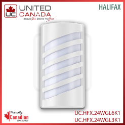 Luminaire LED extérieur – LED 24W – Blanc chaud (3000K) – finition blanc