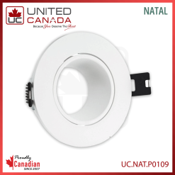 Supports spot (fittings) – orientable – finition blanc