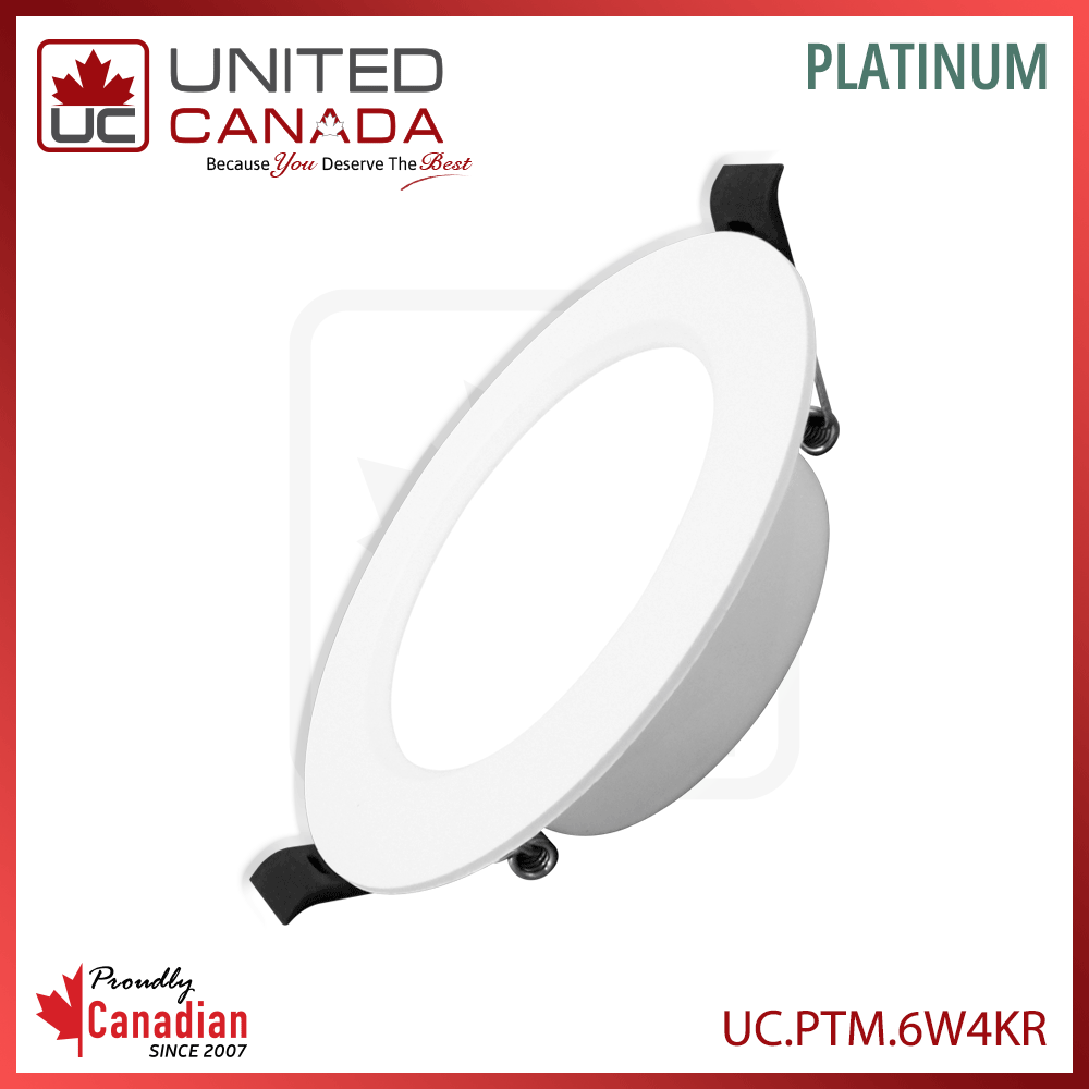 Downlight LED plat – LED 6W – Blanc neutre (4000K)
