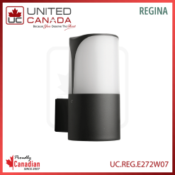 Luminaire extérieur (ampoule) – 1× douille E27 – finition noir