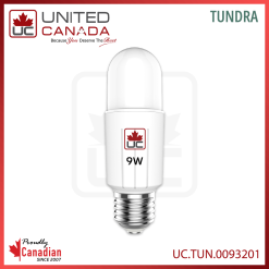 Ampoule LED – LED 9W – Douille E27 – Blanc chaud (3000K)