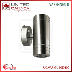 Luminaire extérieur (ampoule) – finition nickel satiné