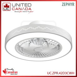 Ventilateur plafond LED avec télécommande – LED 42W