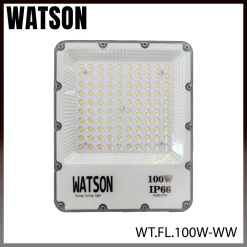 Projecteur LED – LED 100W – Blanc chaud (3000K) – finition noir