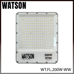 Projecteur LED – LED 200W – Blanc chaud (3000K) – finition noir